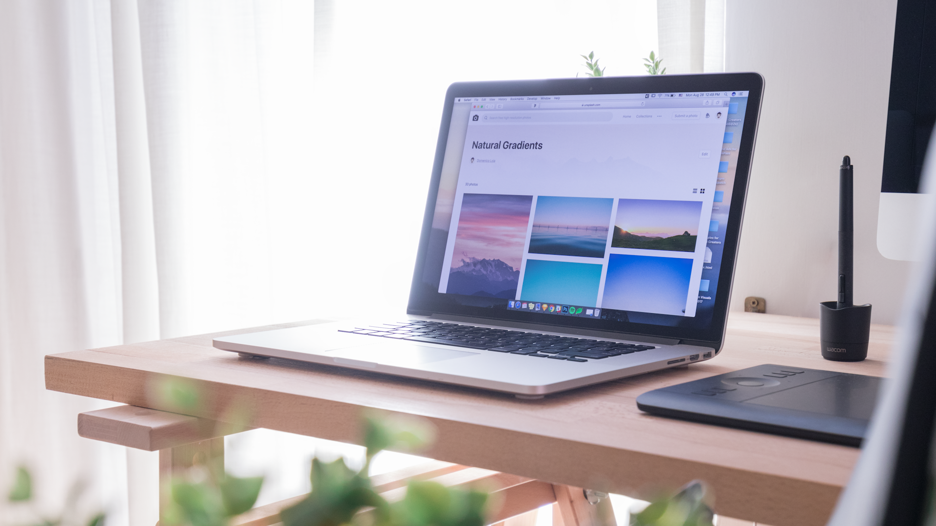 Website analytics showing stable search rankings through a migration